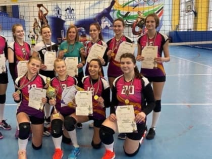 Юные волейболистки из Карелии выиграли первенство Северо-Запада