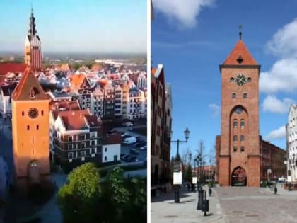 По телевизору в новостях про российский город показали зарубежный