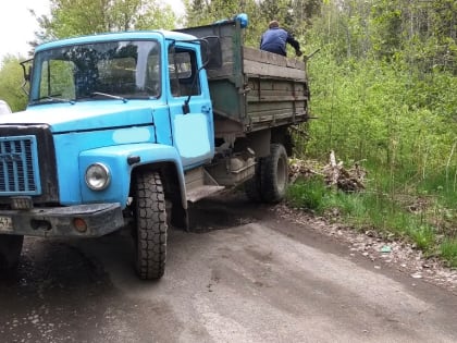 Сотрудники Администрации Петрозаводска выявили злоумышленников, занимающихся незаконной свалкой мусора