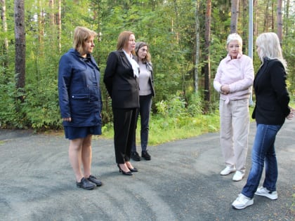 Благоустройство района Сулажгороский Кирпичный Завод обсудили на выездном совещании