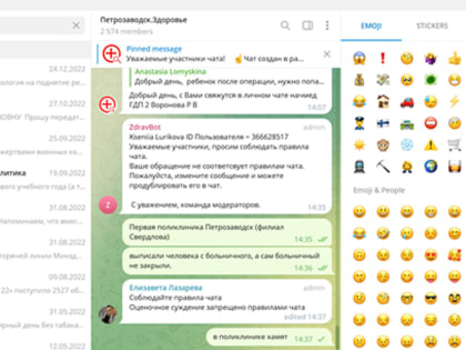 В телеграм-чатах карельского  Минздрава запрещено жаловаться на хамство в поликлиниках