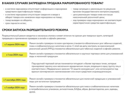 С 1 апреля 2024 года вступают в силу требования об обязательной маркировке товаров средствами идентификации, установленные Постановлением Правительства Российской Федерации от 21 н