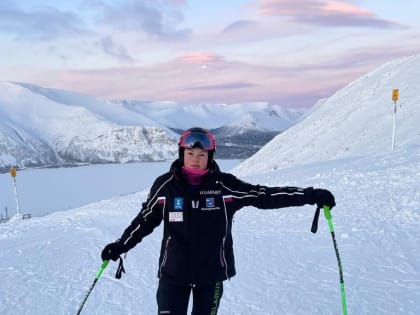 Карельская спортсменка завоевала медаль соревнований по горнолыжному спорту в Мончегорске