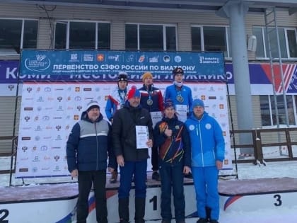 Карельский биатлонист завоевал медаль в Сыктывкаре