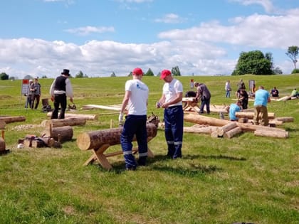 Фестиваль плотницкого ремесла прошел на острове Кижи