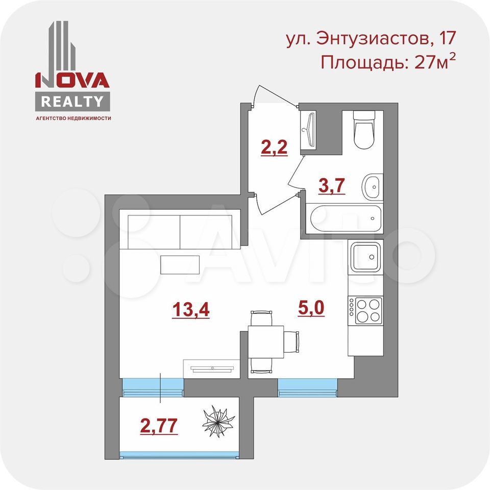 1-к. квартира, 26 м², 17/18 эт. - купить, продать, сдать или снять в  Петрозаводске на petrozavodsk-city.ru