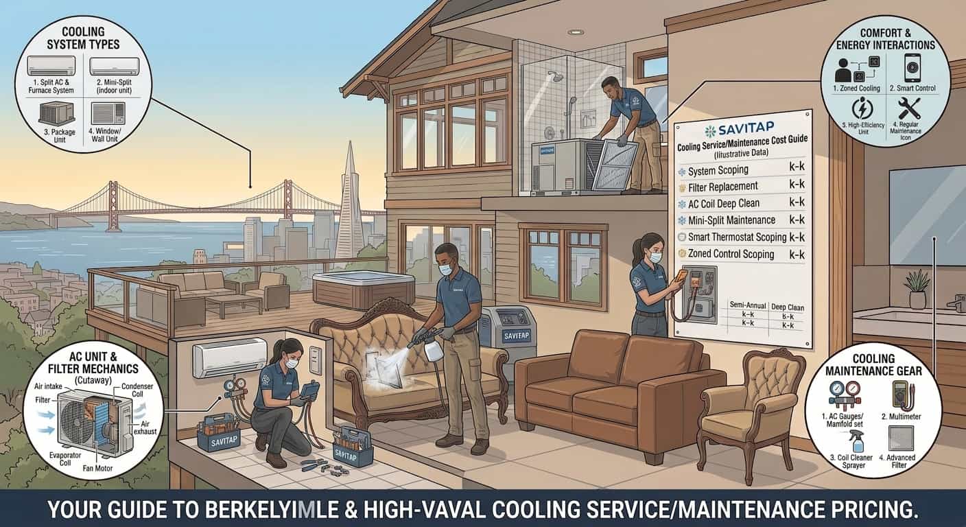 Cooling Service/Maintenance guide for San Francisco Bay Area homeowners