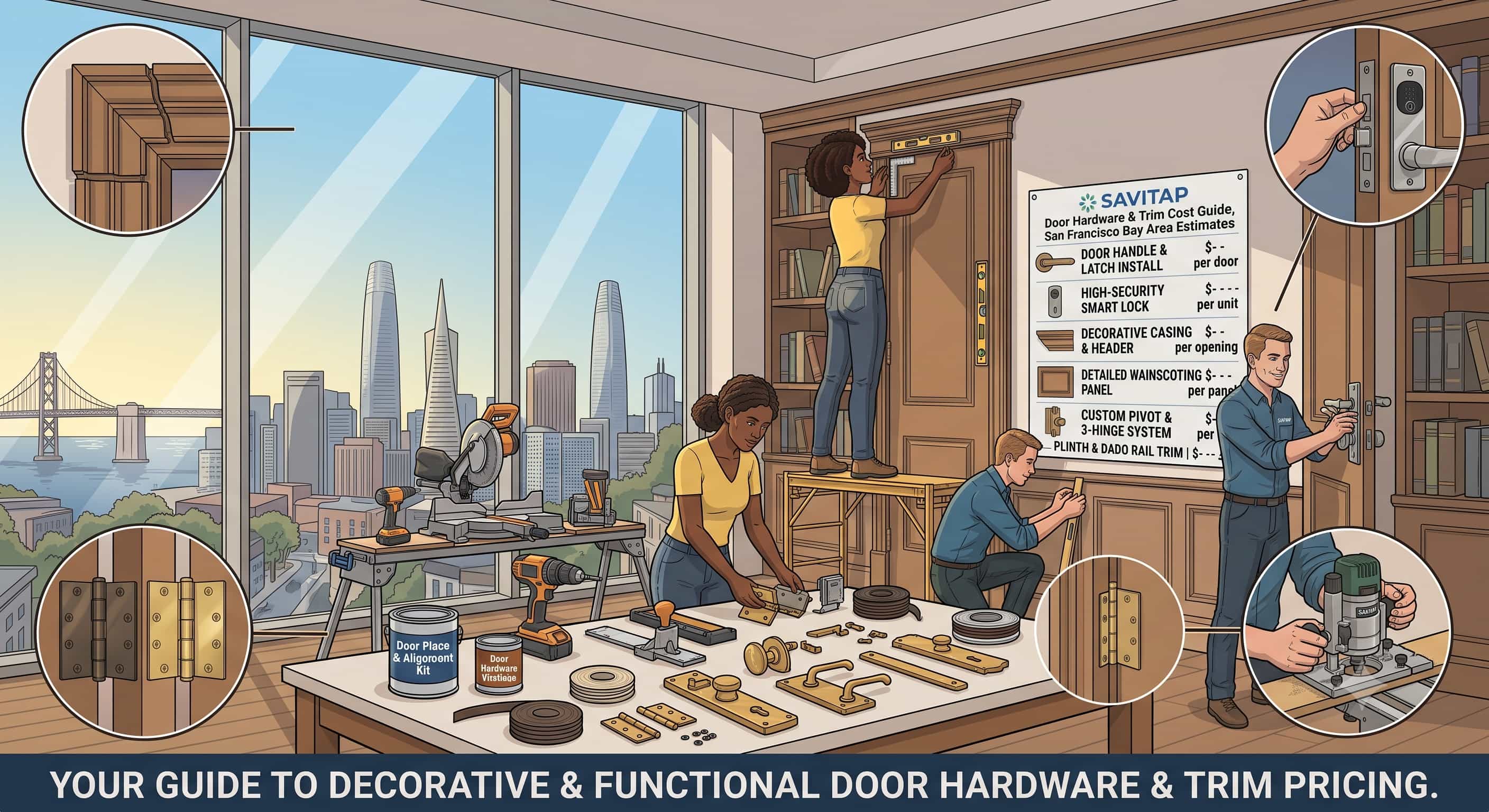 Door Hardware & Trim guide for San Francisco Bay Area homeowners