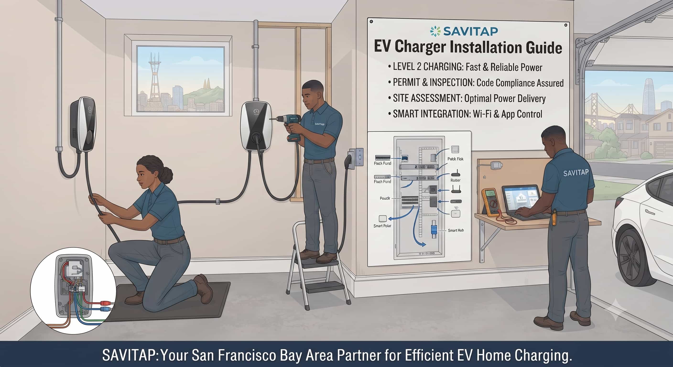 EV Charger Installation guide for San Francisco Bay Area homeowners