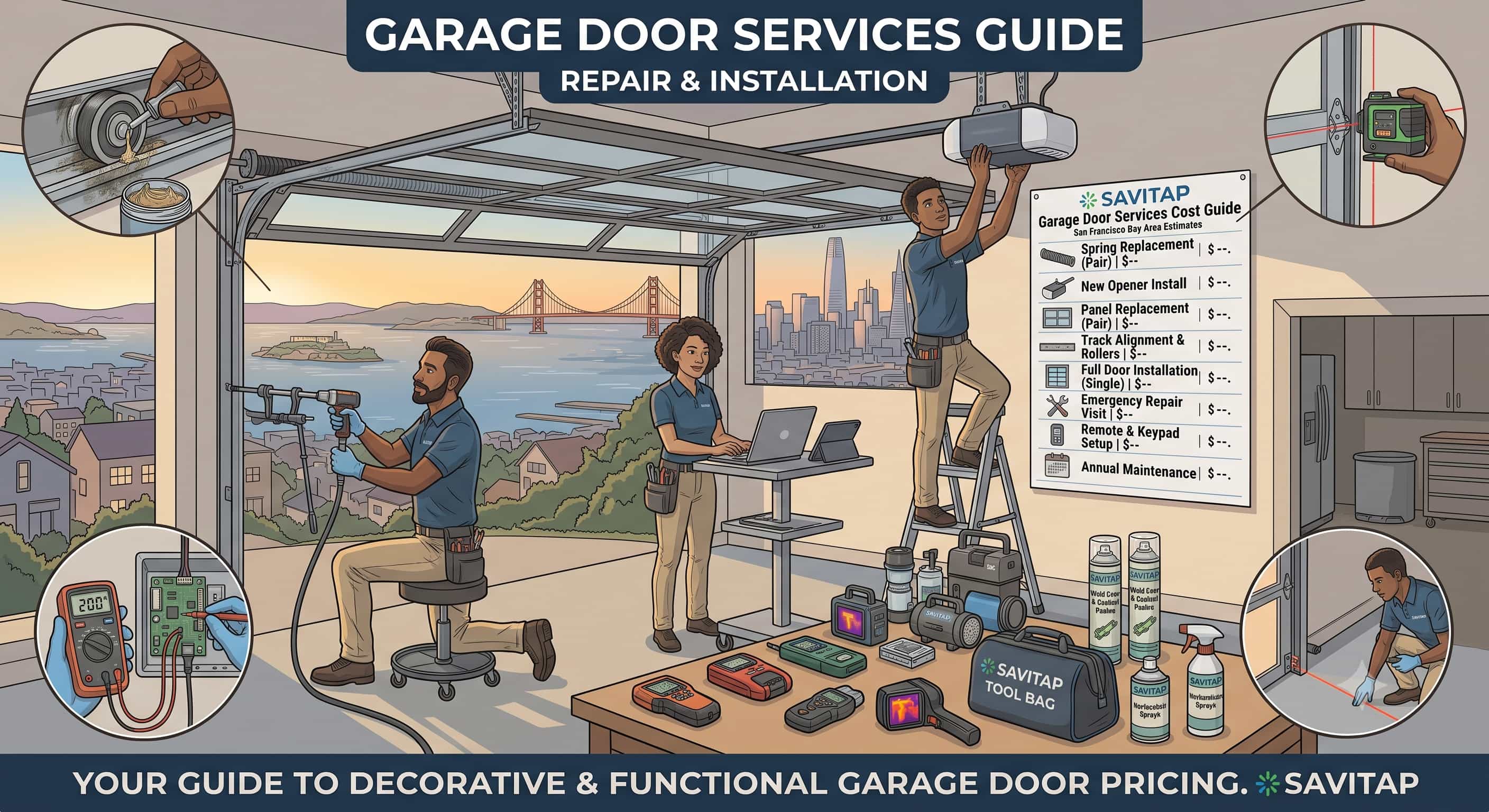 Garage Door Services guide for San Francisco Bay Area homeowners