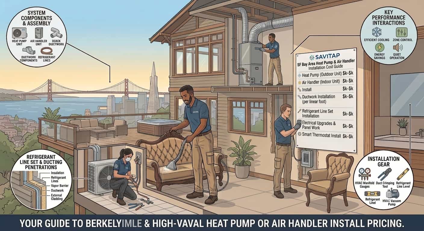 Heat Pump or Air Handler Install guide for San Francisco Bay Area homeowners