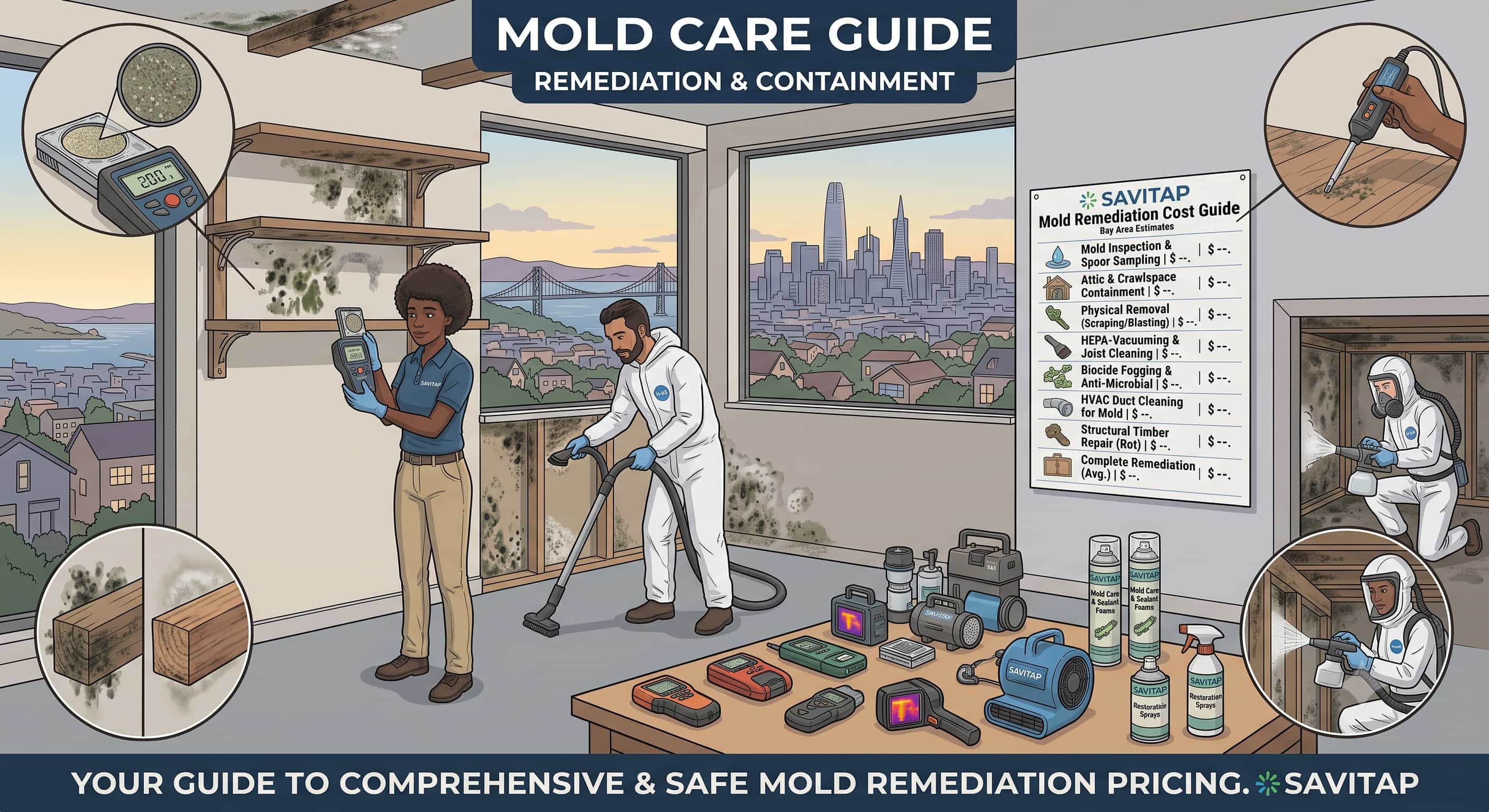 Mold Remediation guide for San Francisco Bay Area homeowners