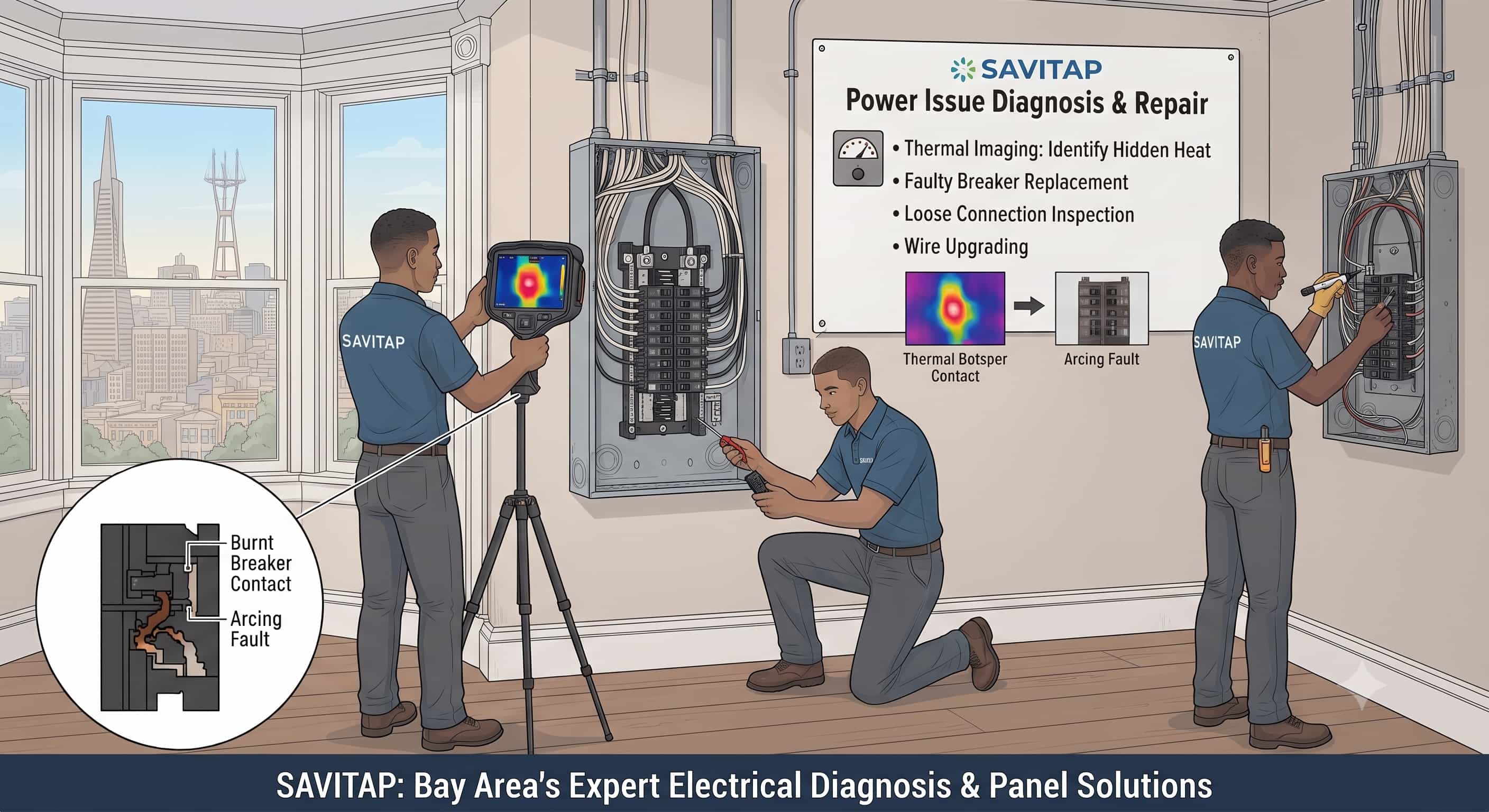 Panel, Breaker, and Power Issues guide for San Francisco Bay Area homeowners