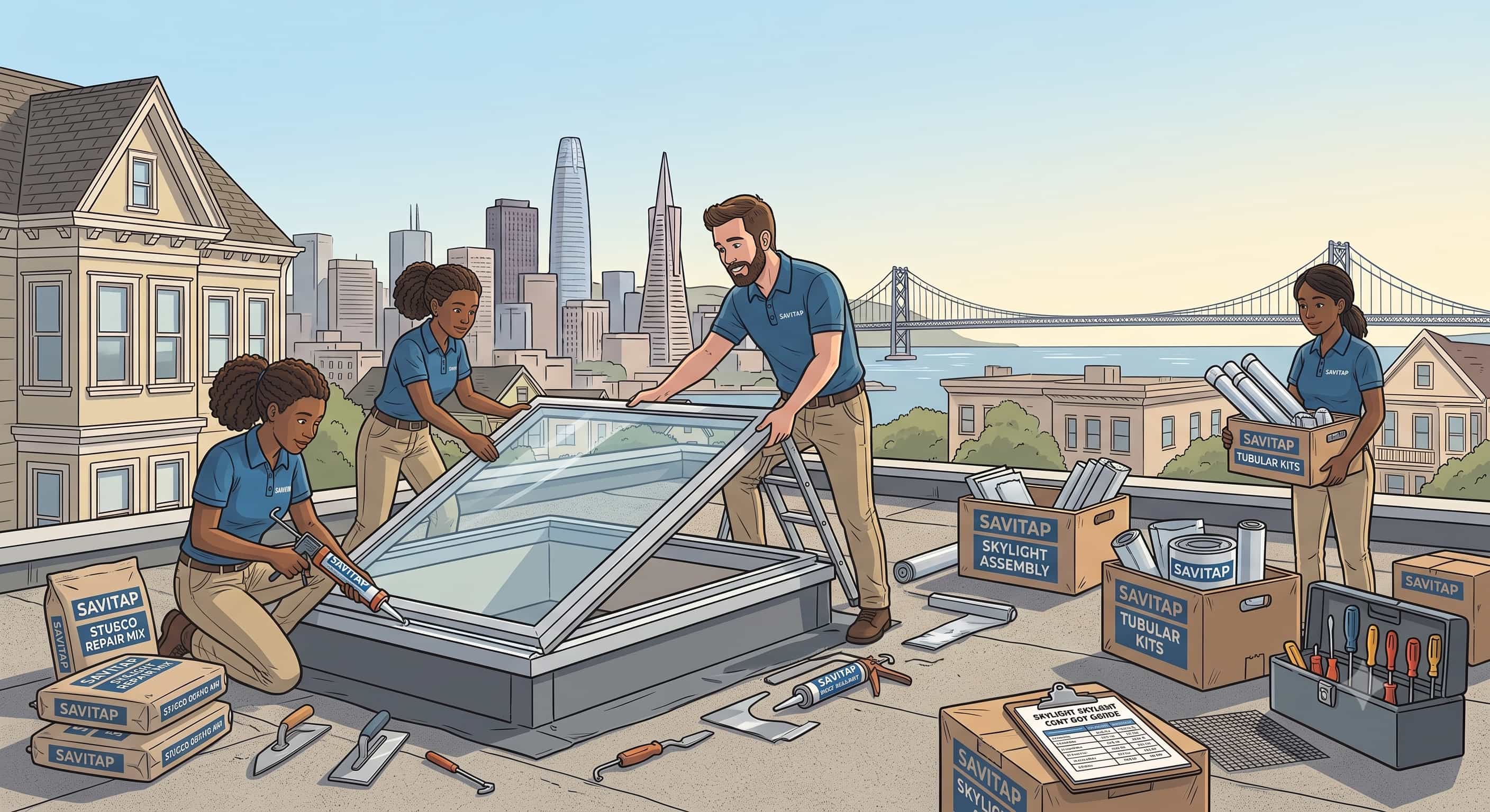 Skylight Repair/Replacement guide for San Francisco Bay Area homeowners