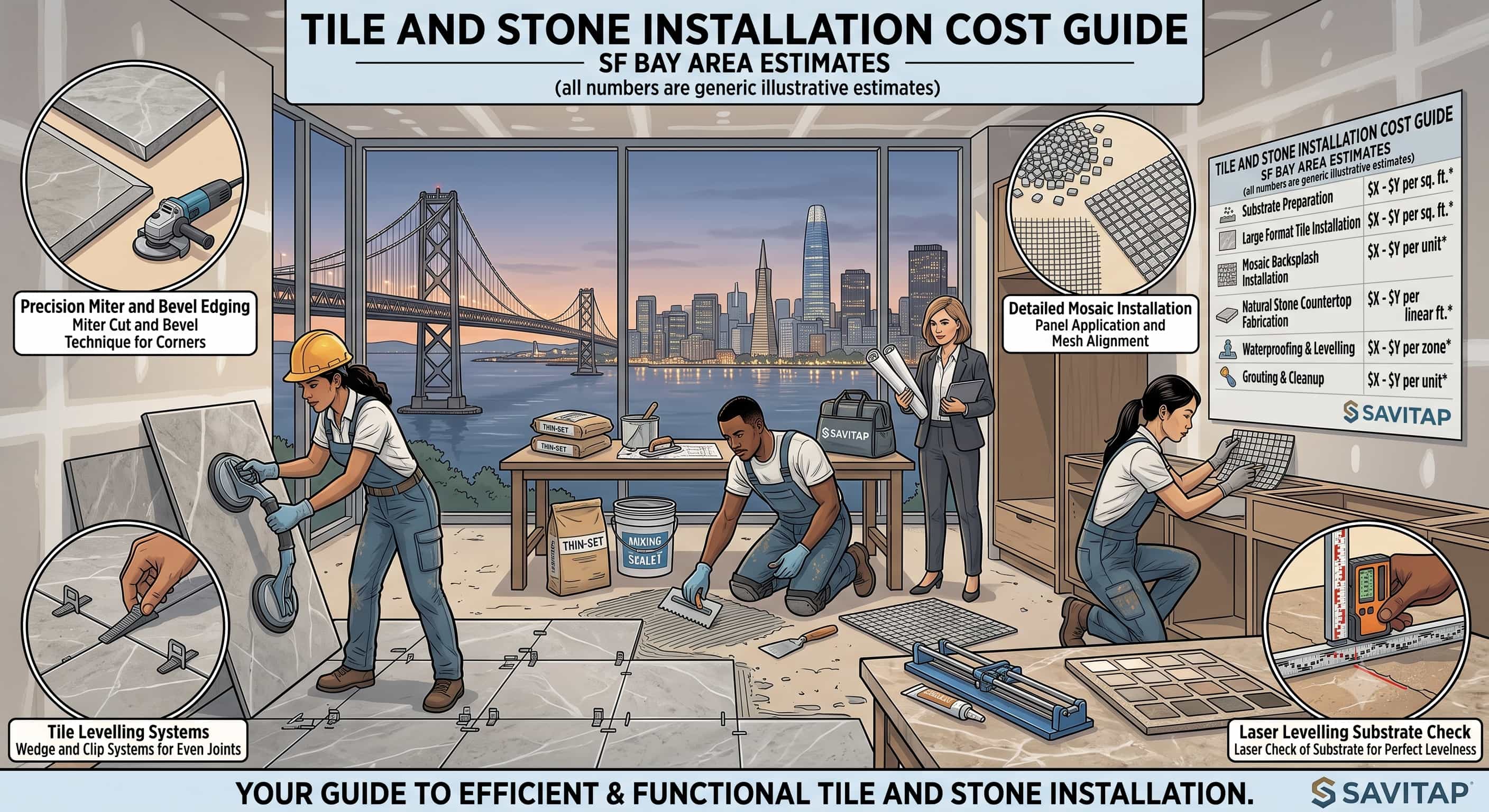 Tile and Stone Installation guide for San Francisco Bay Area homeowners