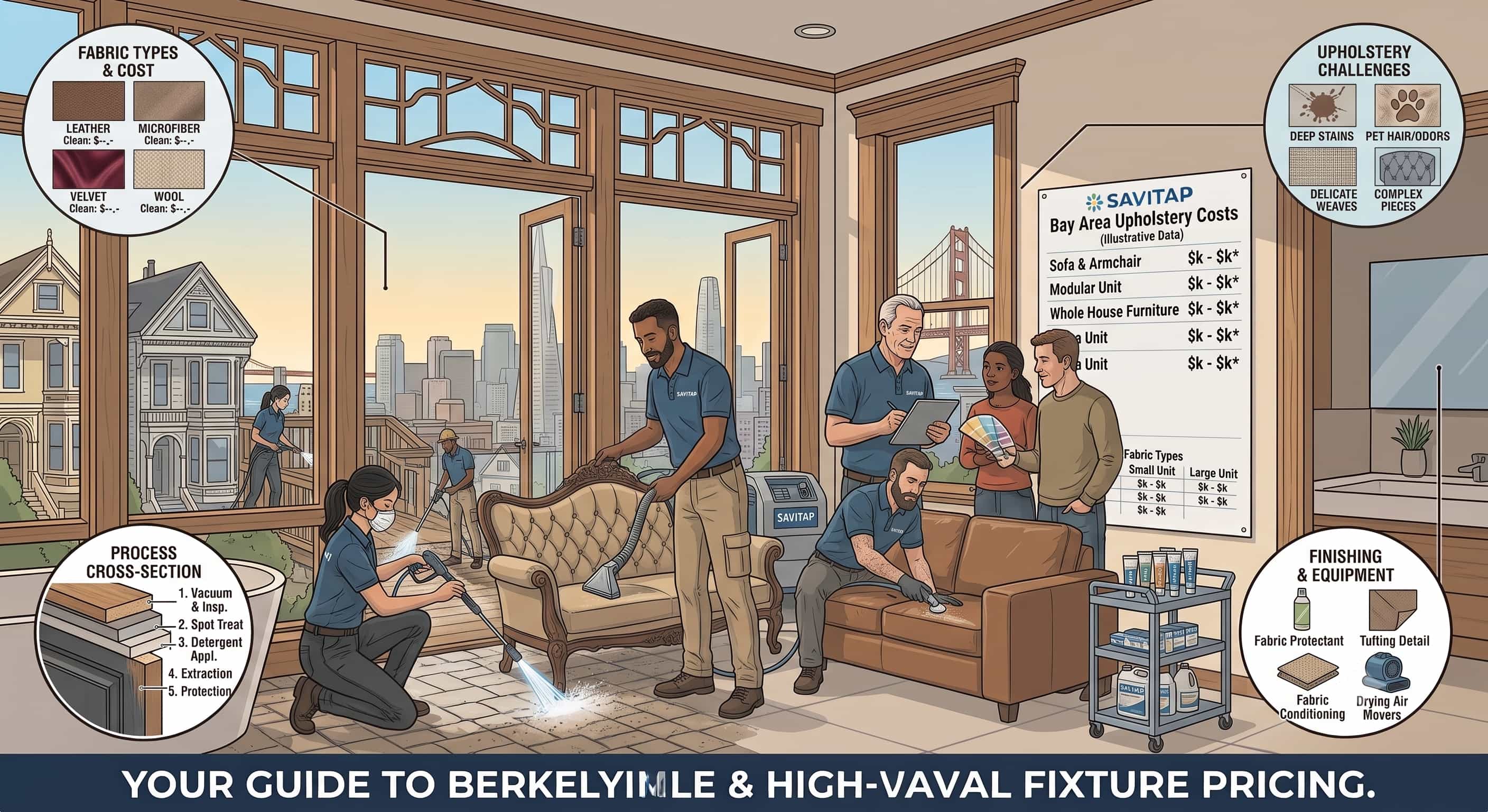 Upholstery Cleaning guide for San Francisco Bay Area homeowners