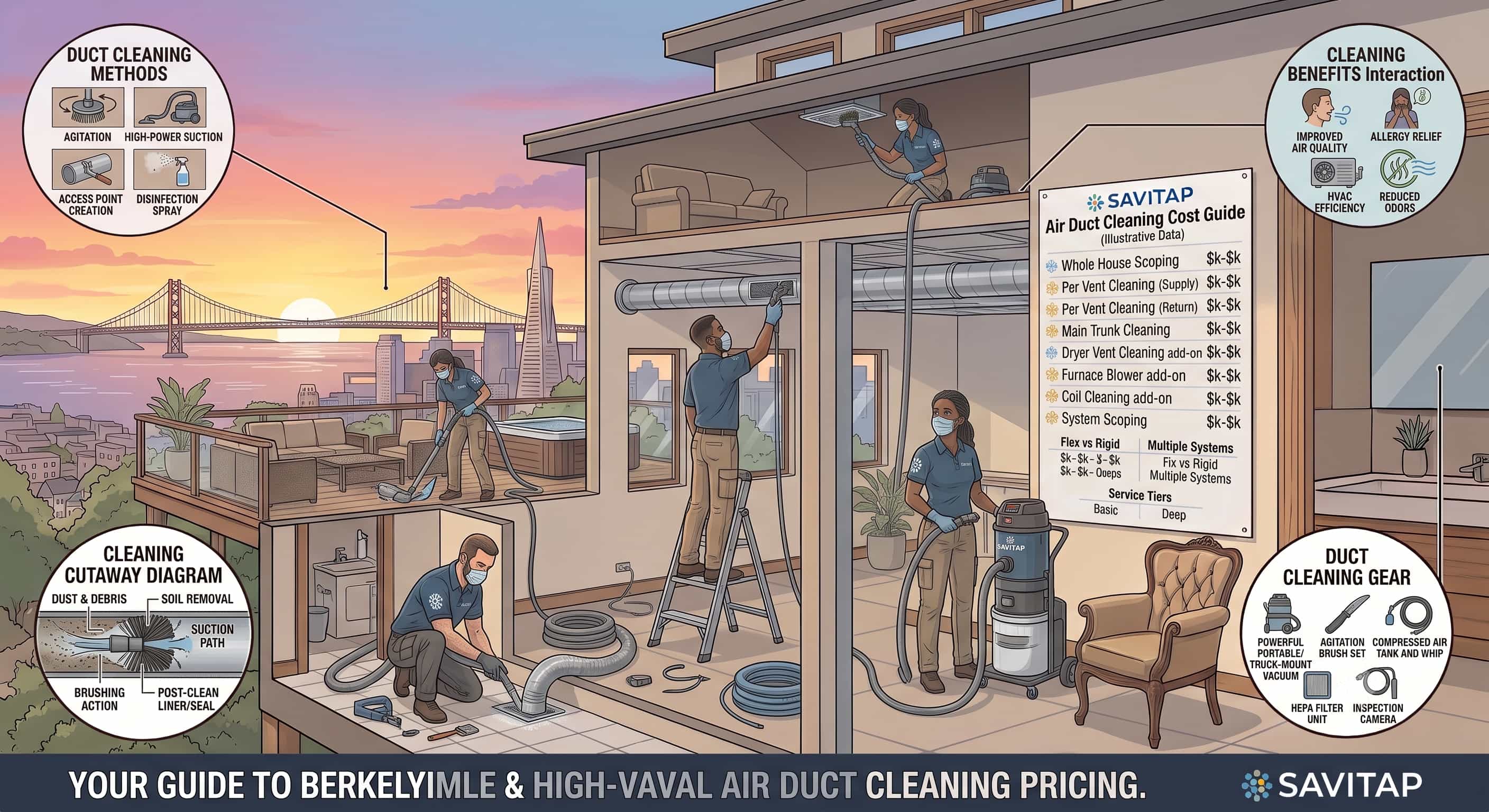 Air Duct Cleaning guide for San Francisco Bay Area homeowners