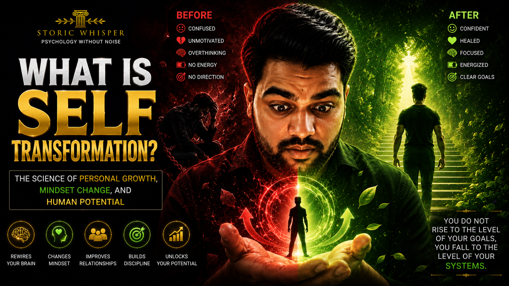 "What Is Self Transformation? The Science of Personal Growth, Mindset Change, and Human Potential"