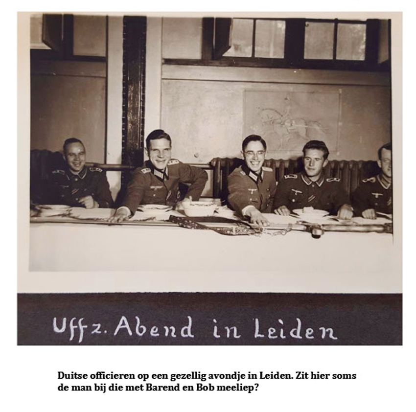 Duitse soldaten op tafel