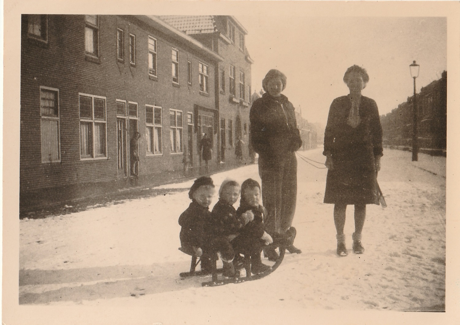 Leliestraat sneeuw