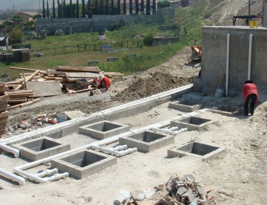 construccion de tanque de tratamiento