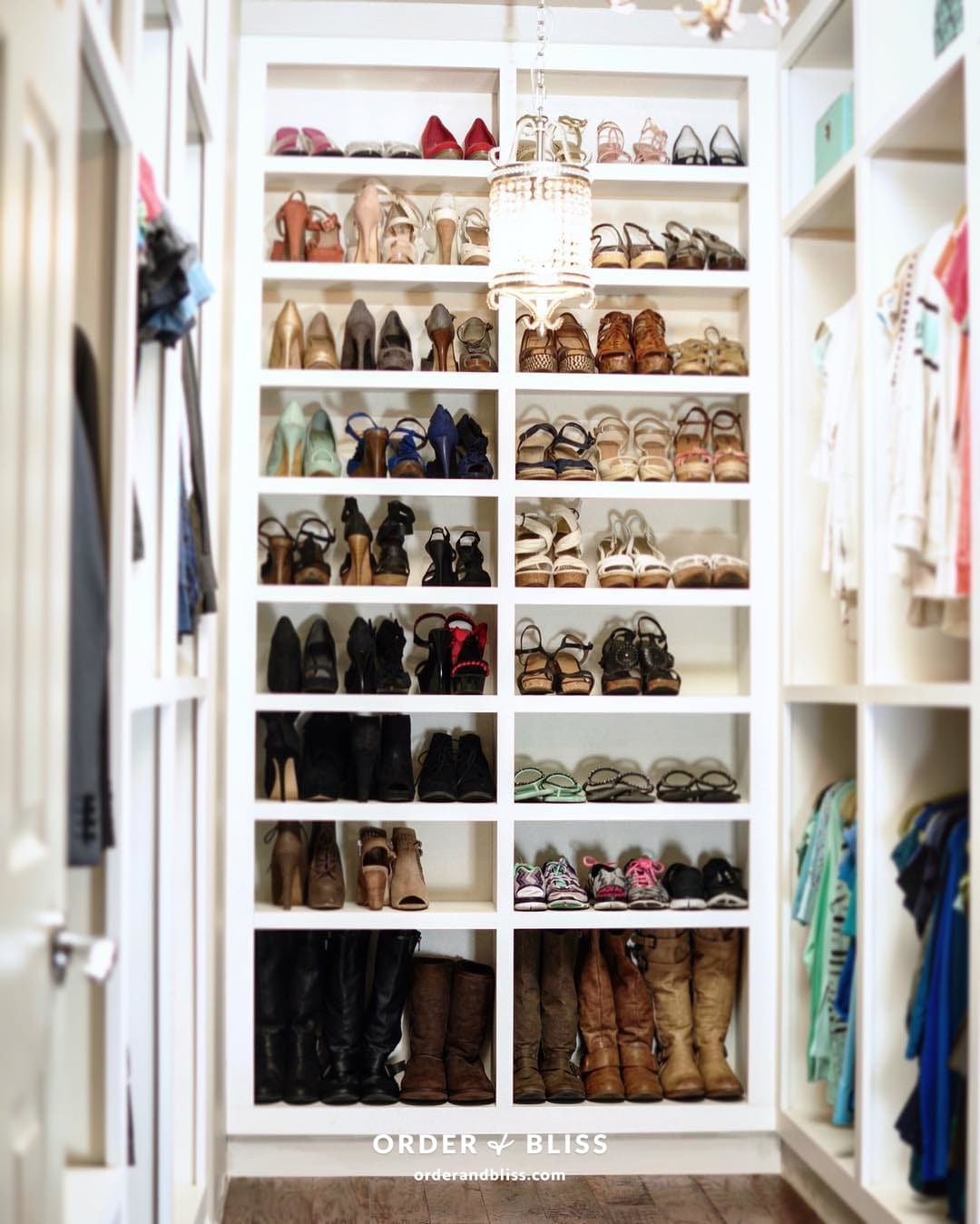 Day 8: Master Closet Hers