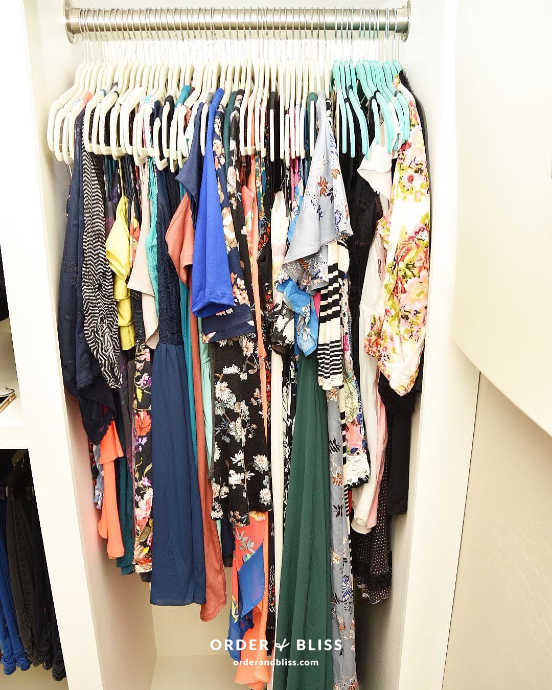 Day 8: Master Closet Hers- Complete