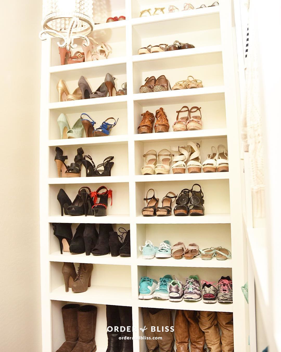 Day 8: Master Closet Hers- Complete