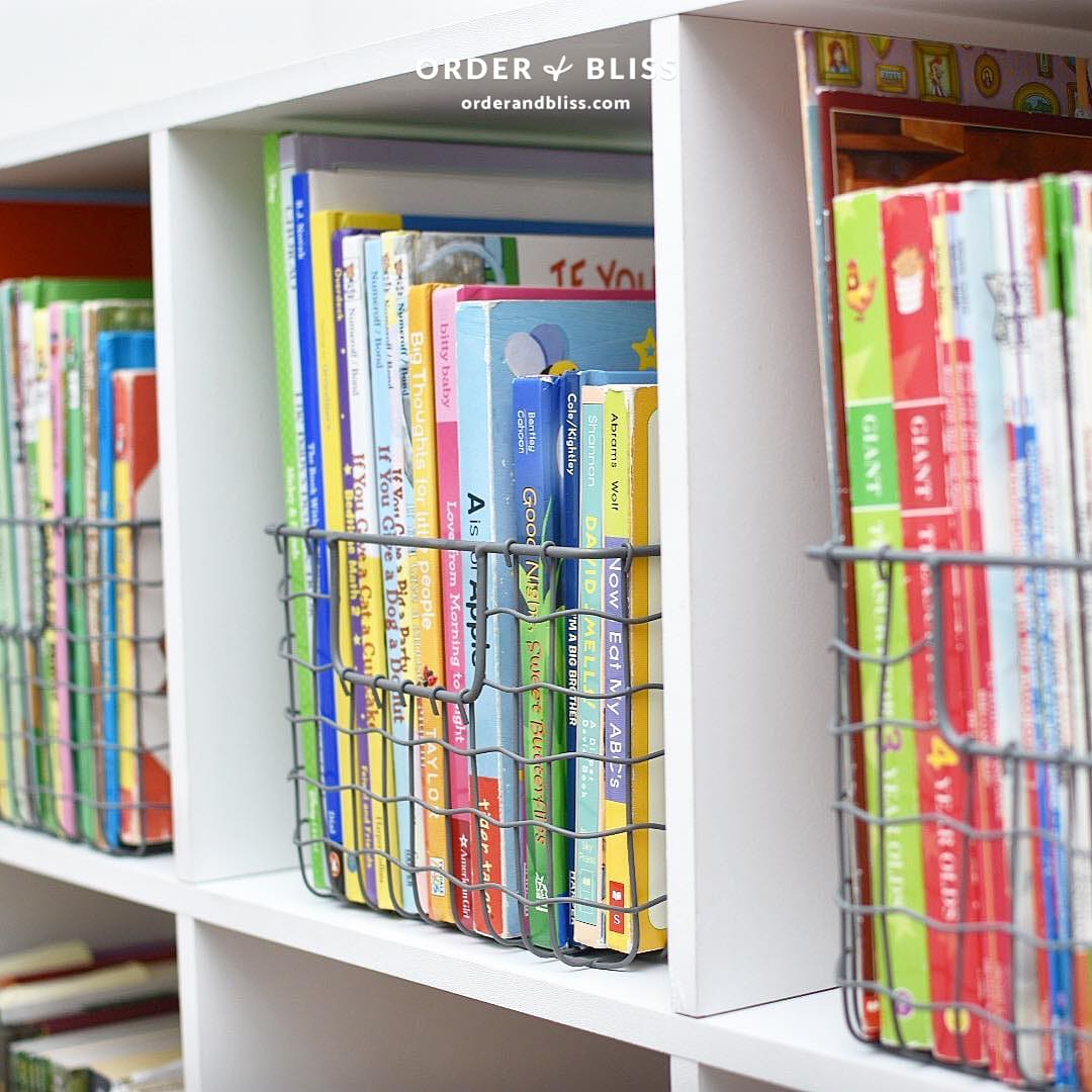 Organized Bookshelves