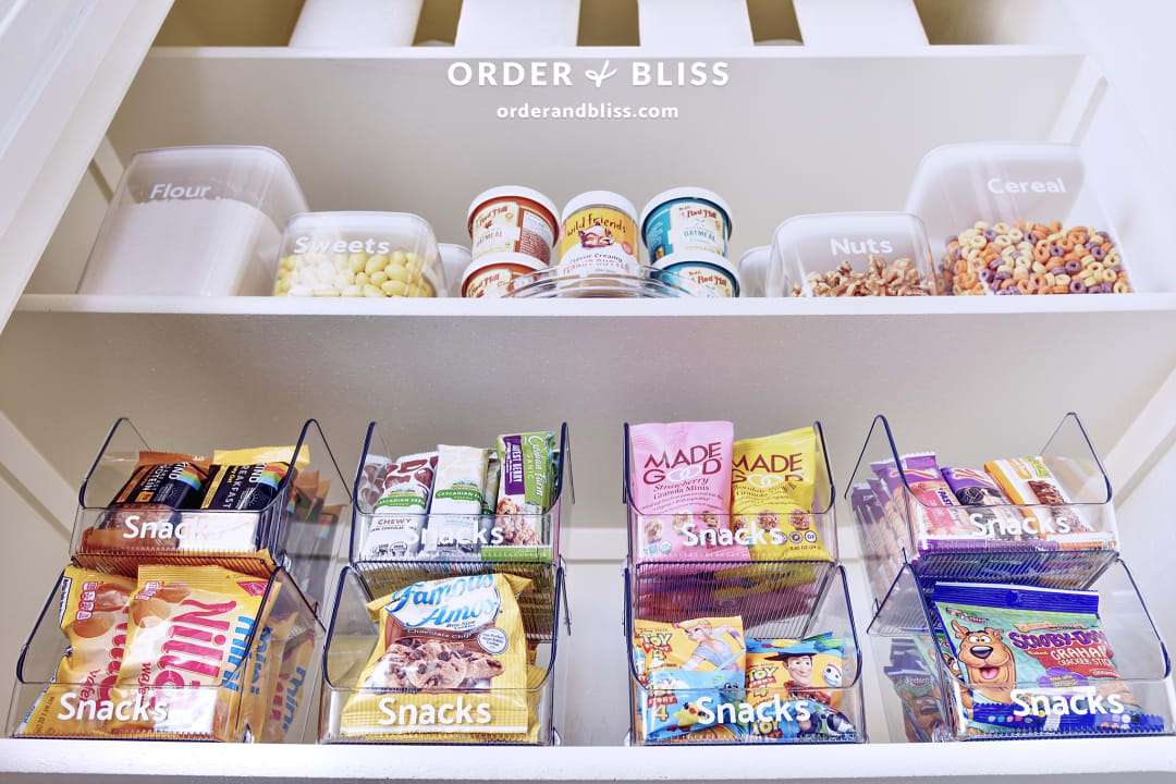 Smaller Pantry Organization + Order & Bliss