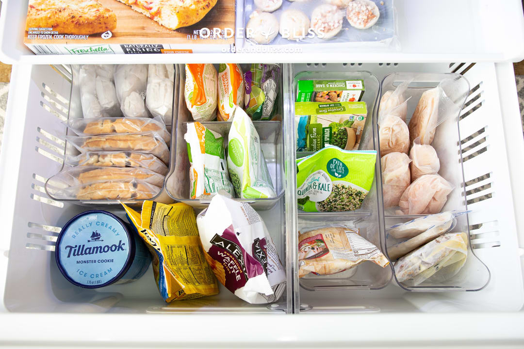 Fridge freezer organization