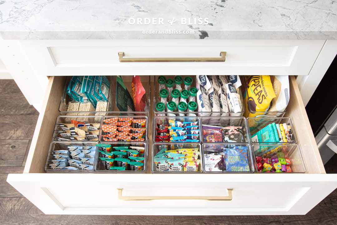 Snack drawers that accommodate EVERY craving These drawers are