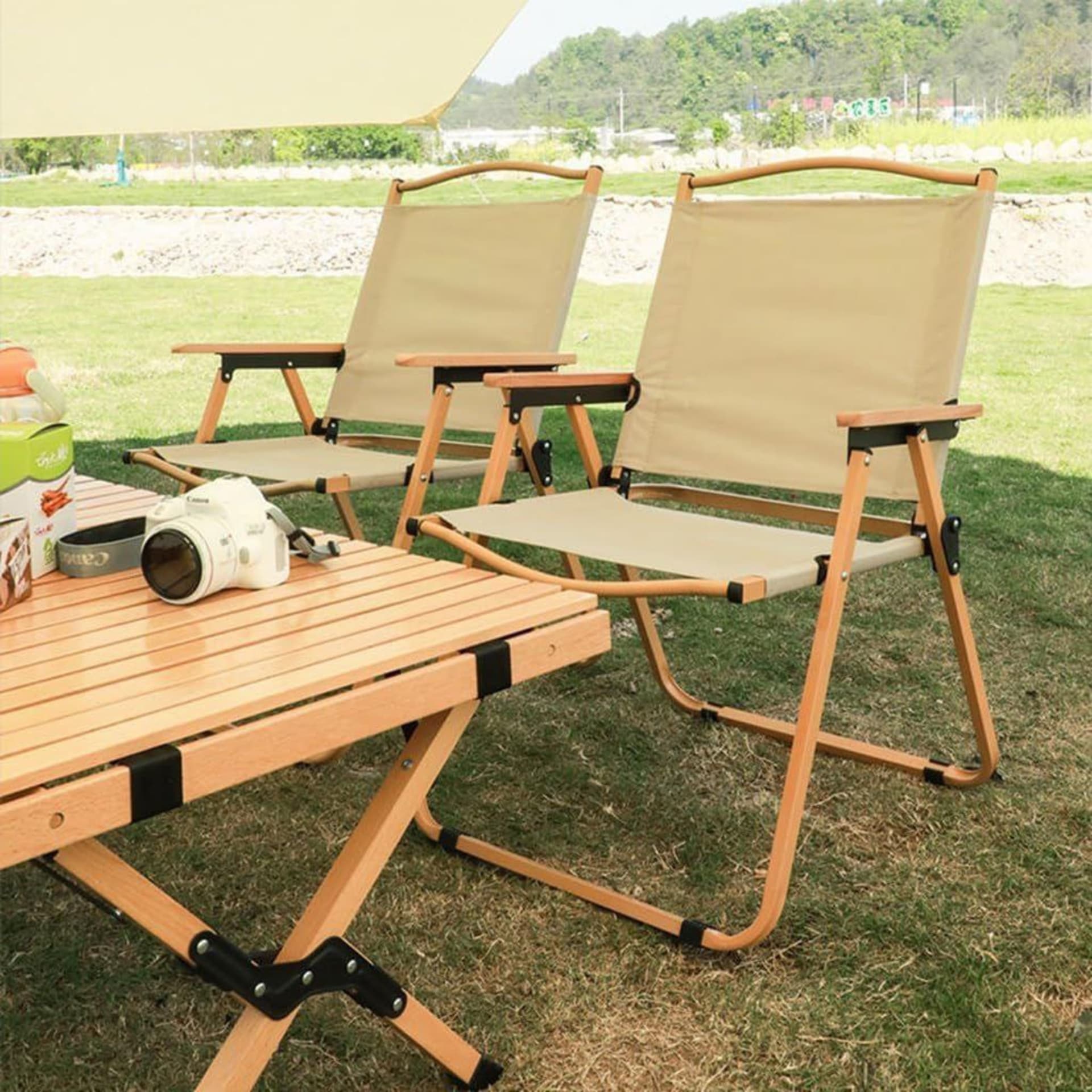 Grande chaise de camping de luxe 6