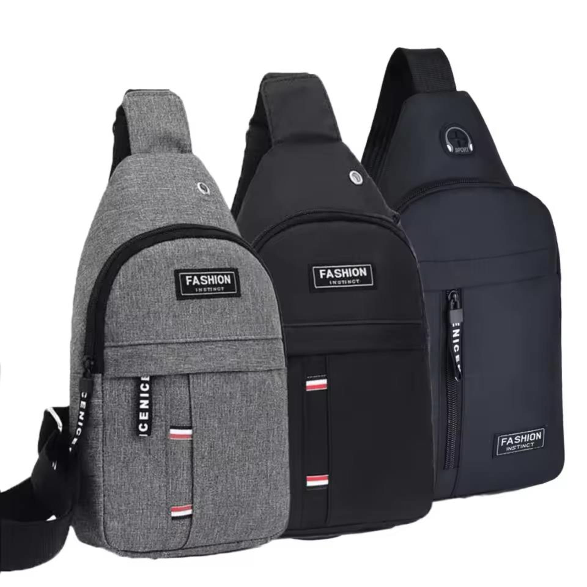 Sac bandoulière en toile réglable 2