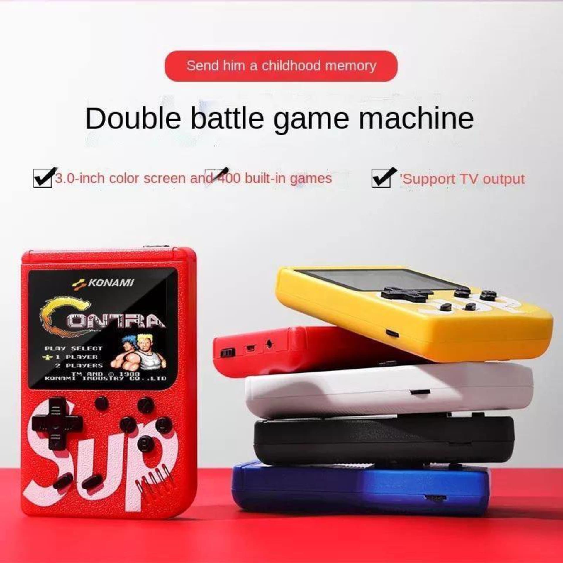 Console de jeux SUP Game Box 400 en 1 9