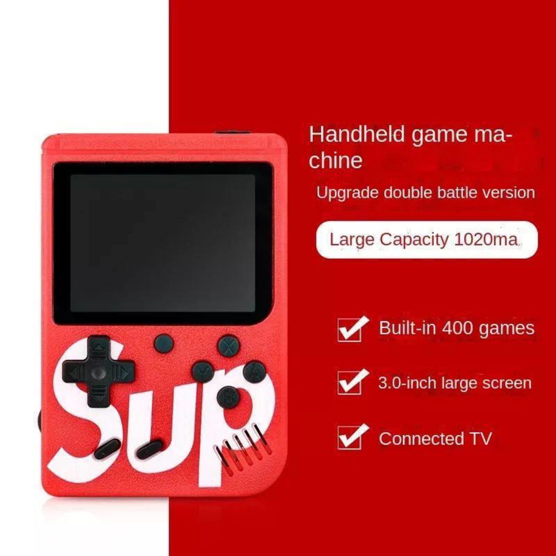 Console de jeux SUP Game Box 400 en 1 3