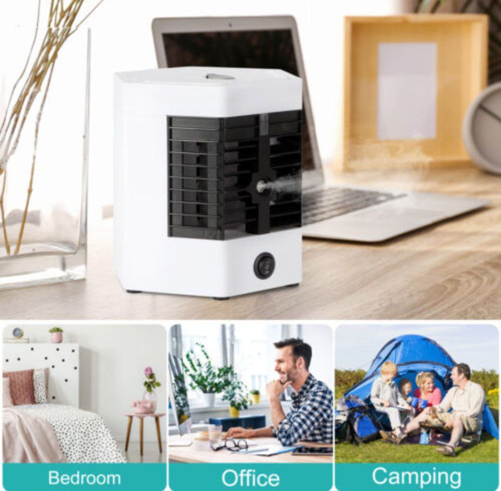 Climatiseur portable – fraîcheur mobile où que vous soyez ! 3