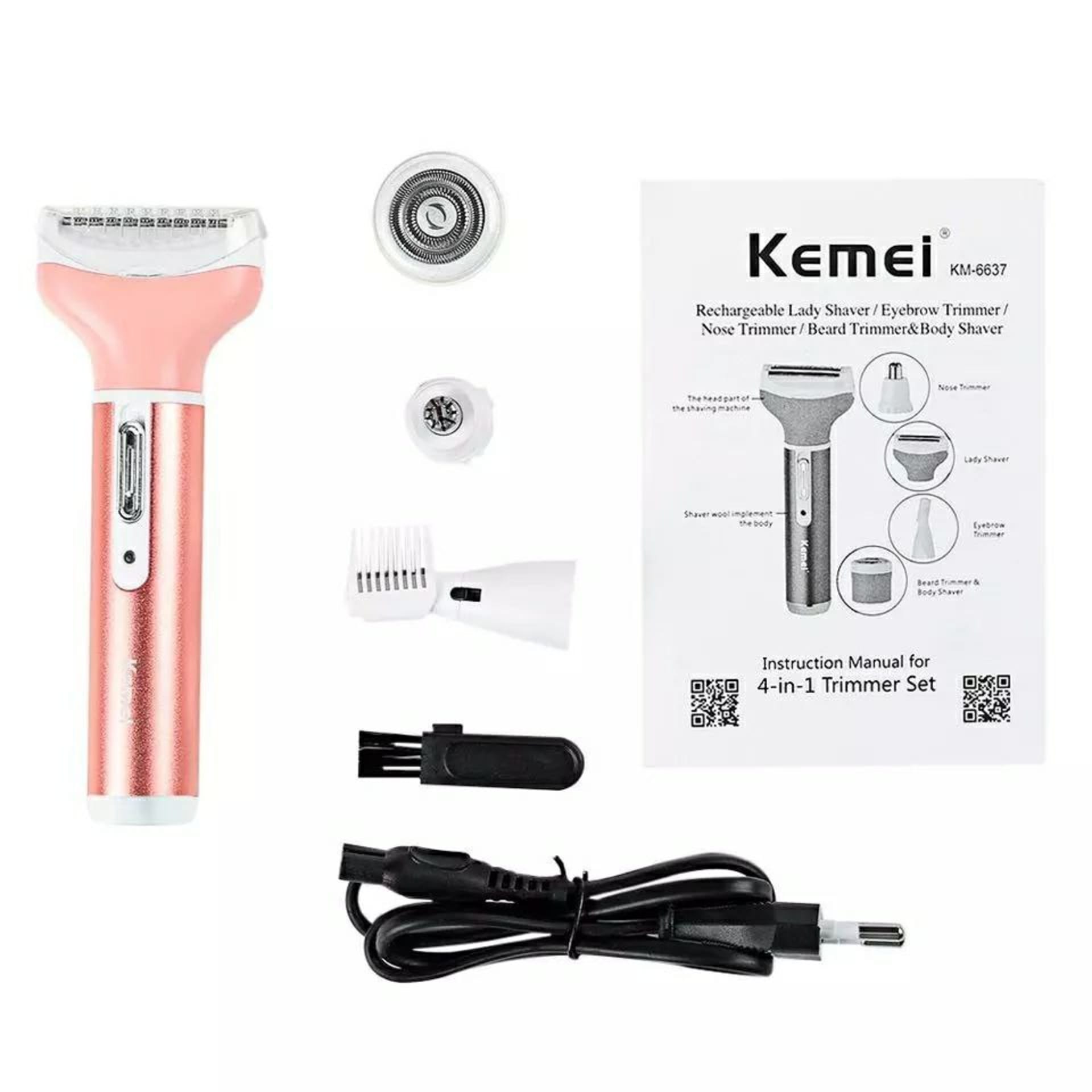 Tondeuse Kemei KM-6637 – élégance et précision pour chaque femme 3
