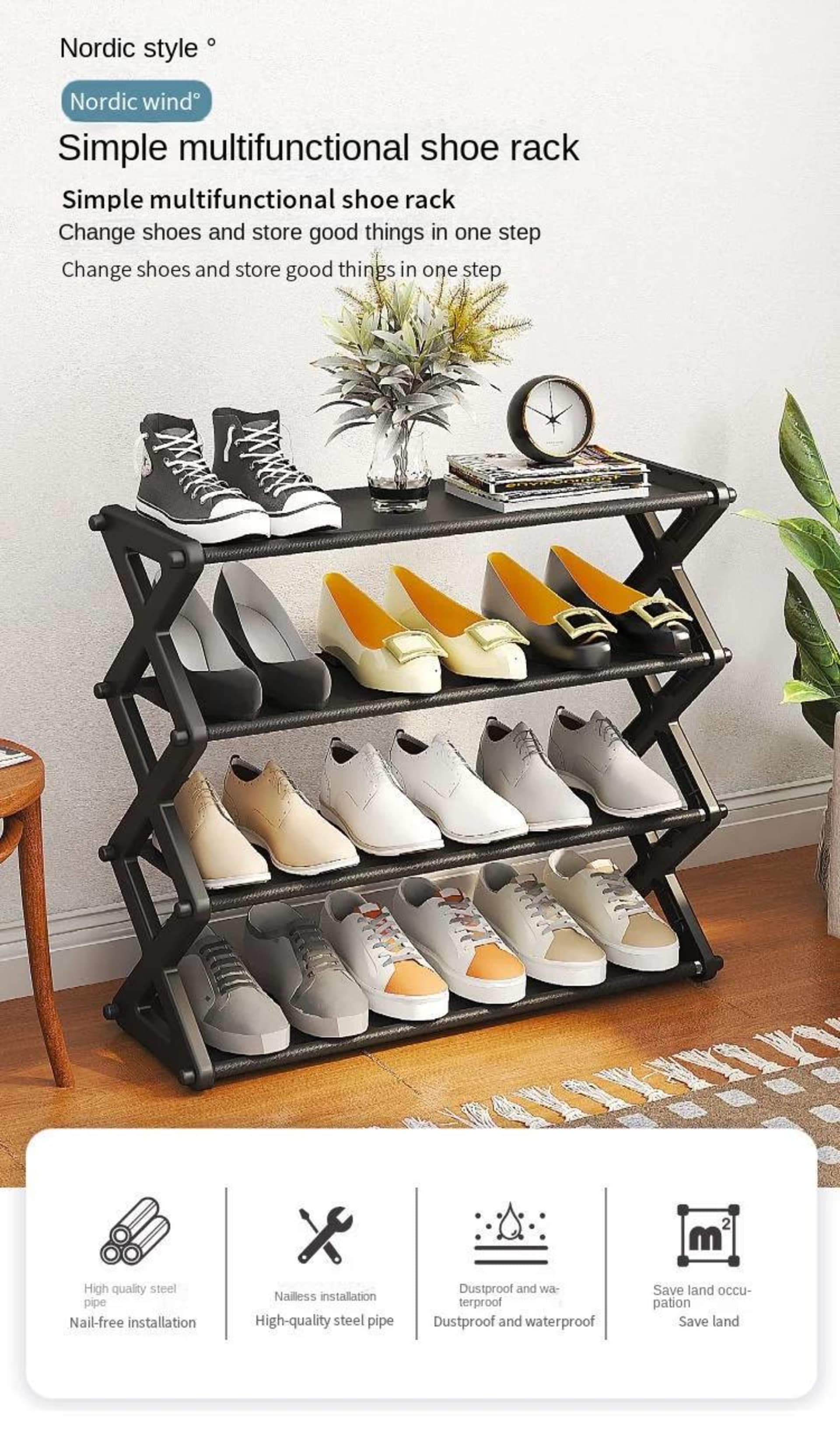 Étagère à chaussures multi-usages 5