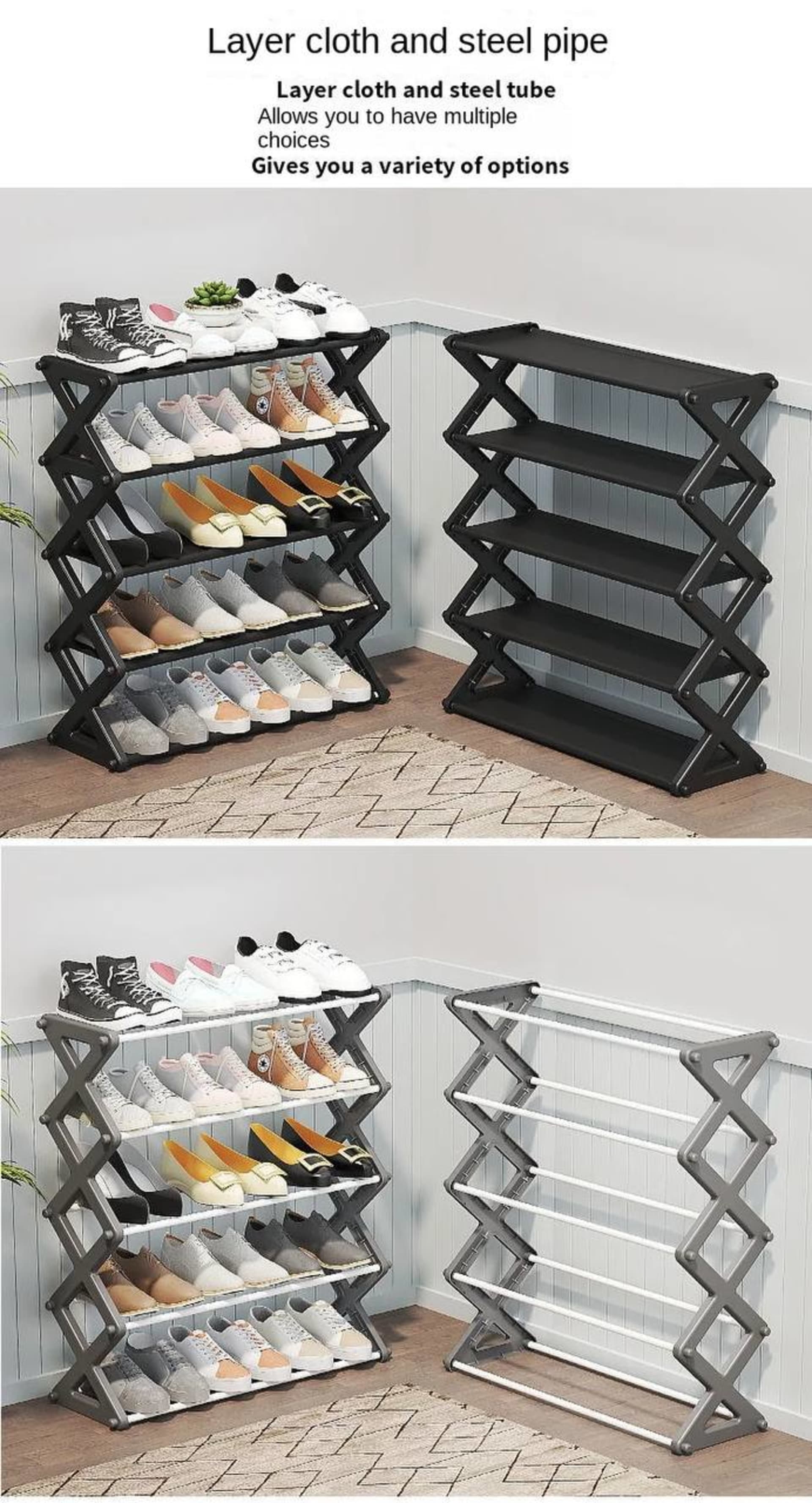 Étagère à chaussures multi-usages 2