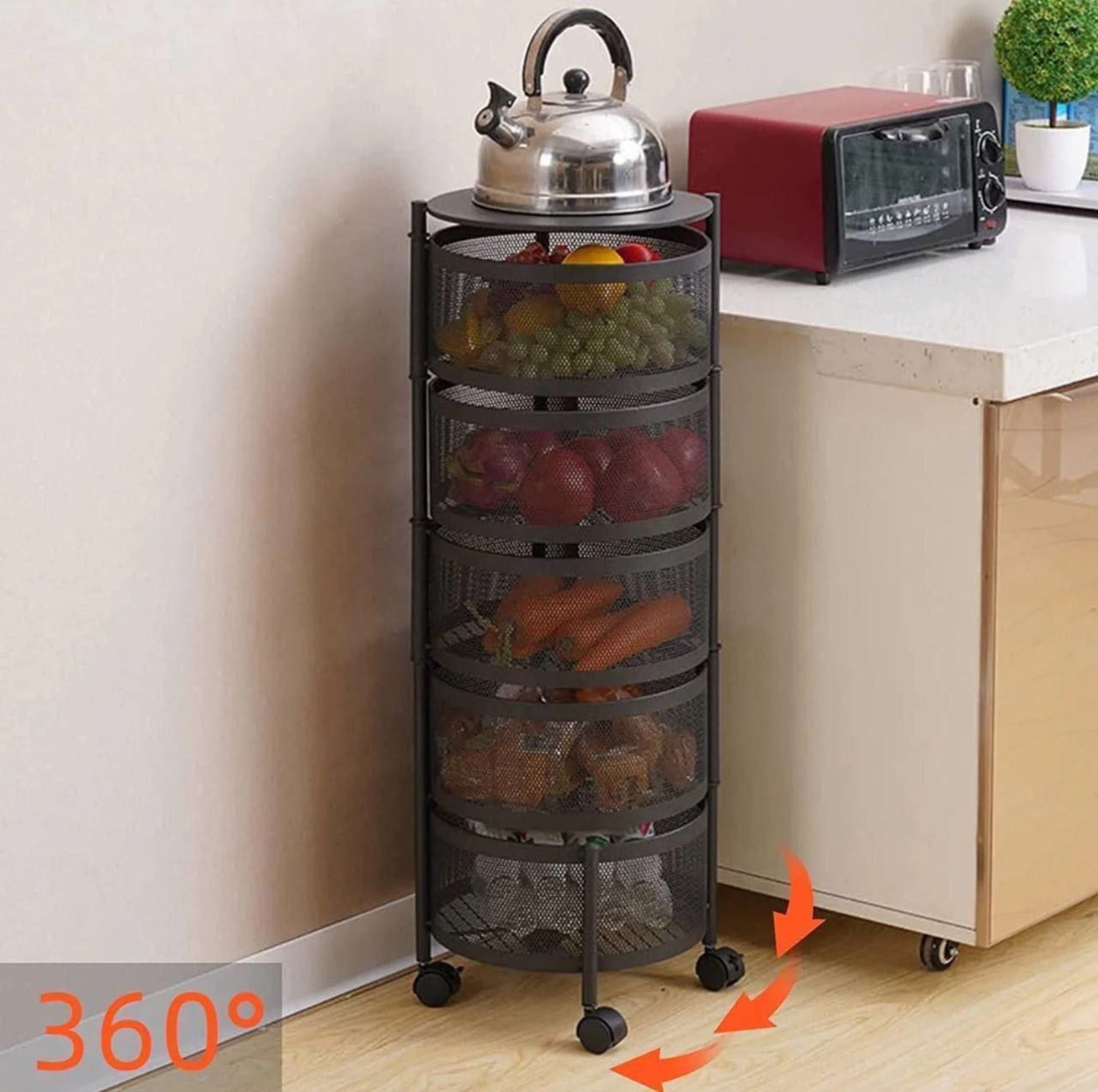 Rotating Kitchen Shelf 2
