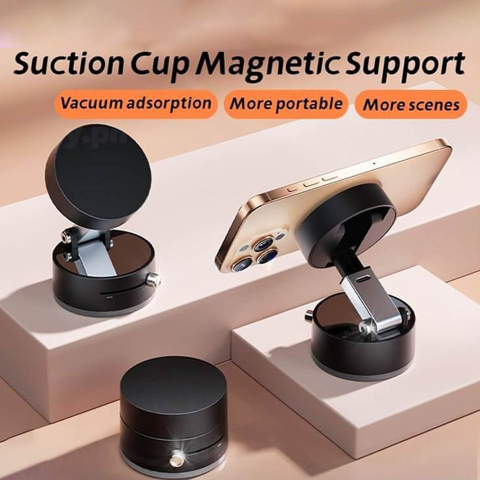 Support téléphone à ventouse puissante 2