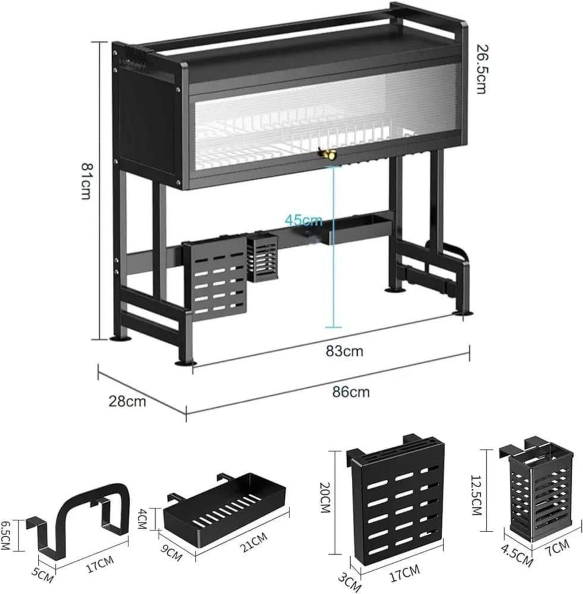 Étagère Égouttoir Multifonction 4