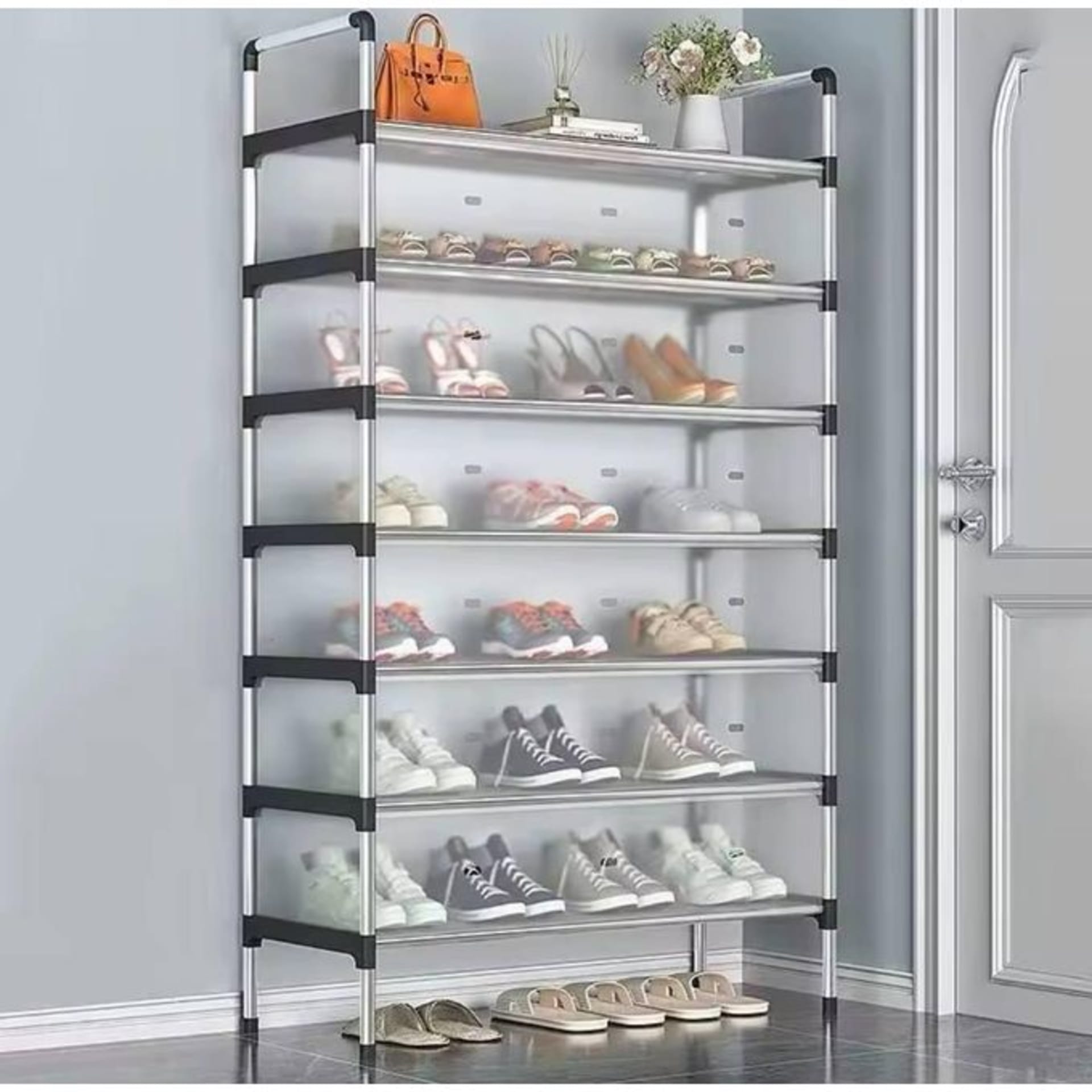 منظم أحذية 7 طبقات 9