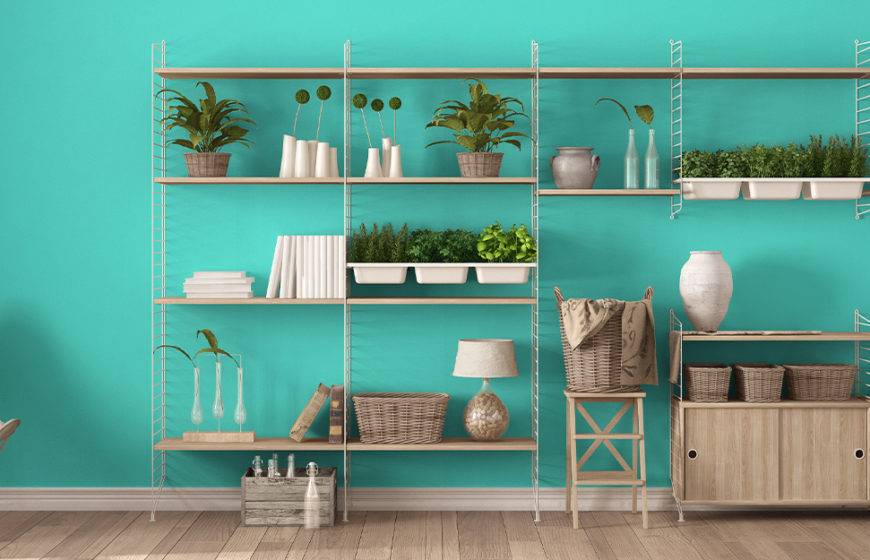 ترتيب البيت بالرفوف: سر الأناقة والتنظيم في كل زاوية