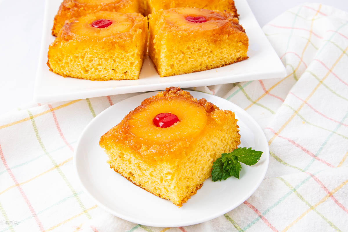 Easy Pineapple Upside Down Cake with Cake Mix