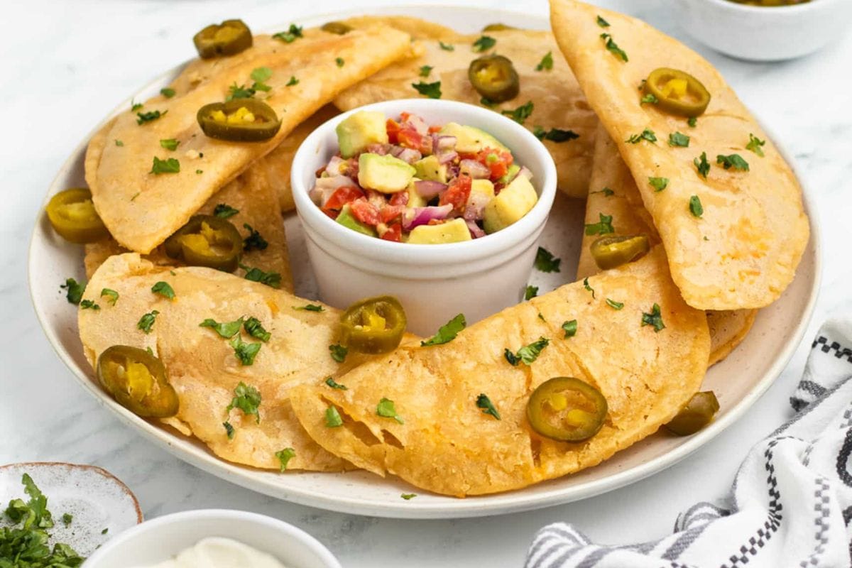 Crispy and Cheesy Quesadillas Fritas