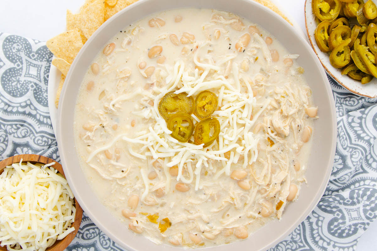 White Chili Recipe With Chicken: Crock Pot