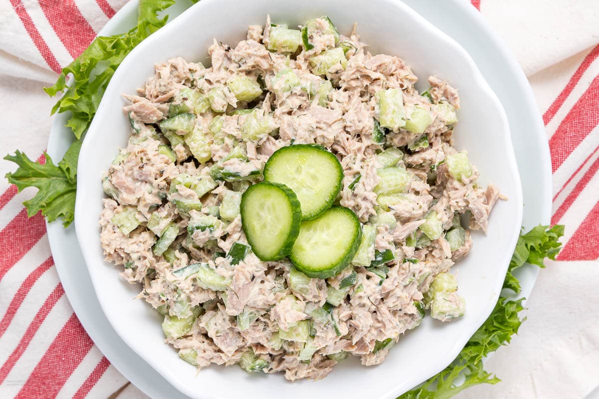 Refreshing Cucumber Tuna Salad