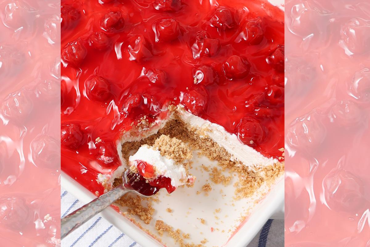 No Bake Cherry Delight Recipe With Pie Filling